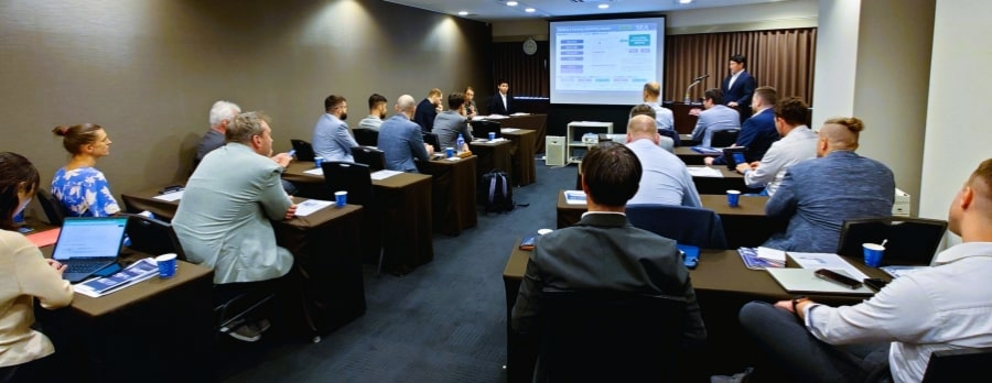 Business sessions with the executives of government ministries and agencies of EU countries and enterprises