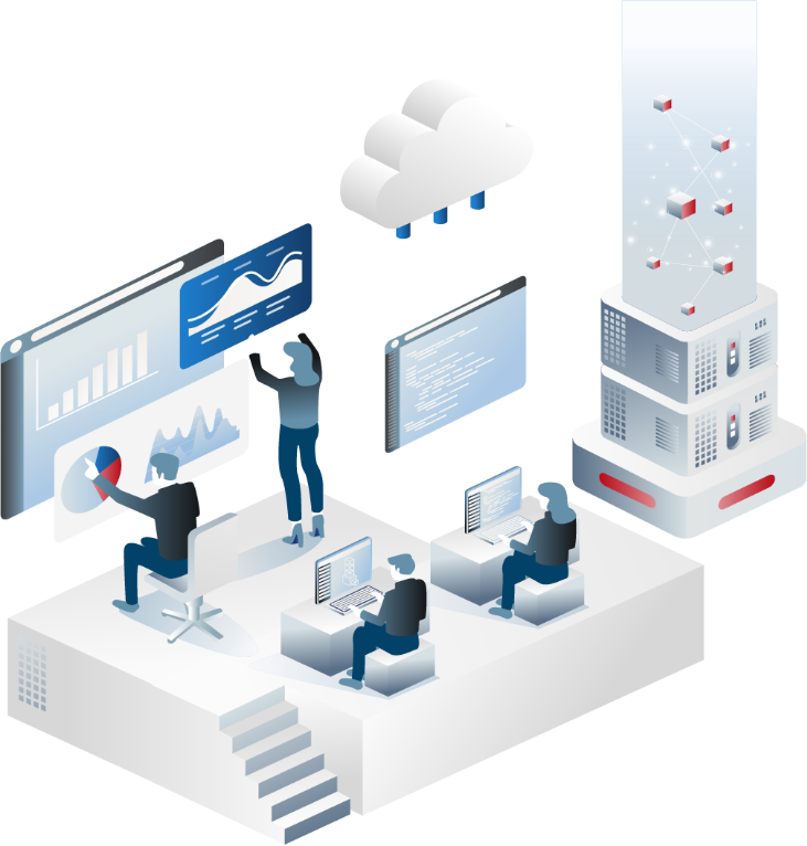 FEATURE_01 Strategic Business Section, which conducts research and development for triggering innovation